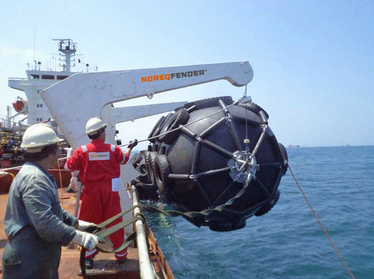 ISO17357 tipo netto nave di gomma pneumatica del cuscino ammortizzatore - - nave