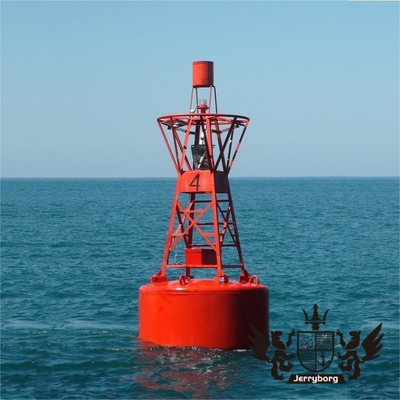 Boia di avvertimento in plastica marina Boia galleggiante di ormeggio in acciaio Boia di navigazione