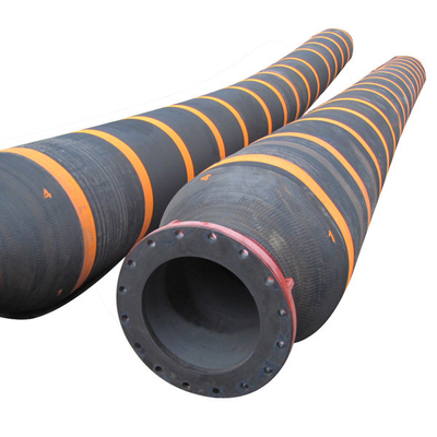 Tubo di gomma 6 pollici tubo ondulato 24&quot; tubo di olio galleggiante tubo di gomma di dragaggio per marina
