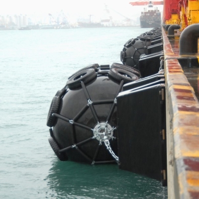 Paraurti Marine Rubber Fender For Ship gonfiabile della nave che ancora e che attracca