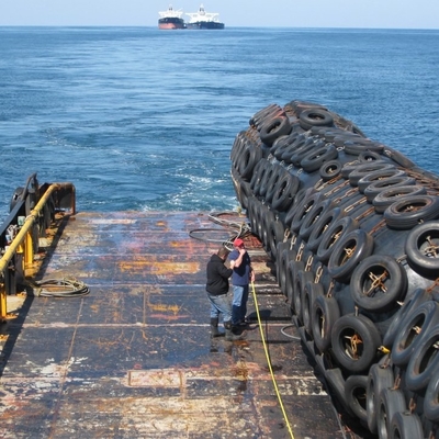 Cuscino ammortizzatore di galleggiamento di CCS 50KPa per paraurti di gomma di vendita di aggancio di protezione della nave il migliore