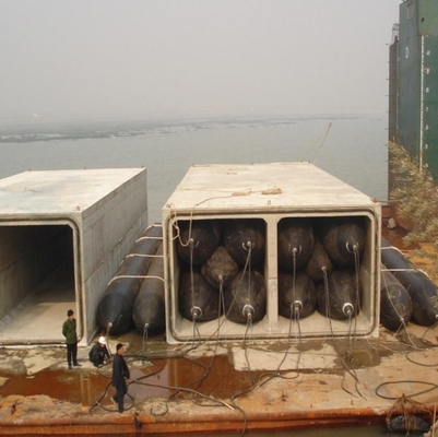 0.8m*12m Marine Rubber Heavy Lifting Airbags gonfiabile