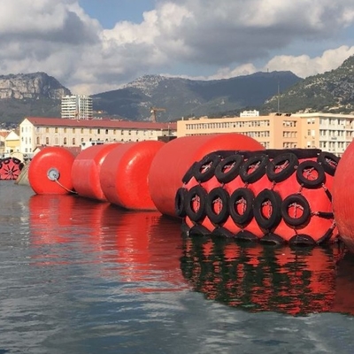 Nave - - spedire cuscino ammortizzatore riempito di gomma piuma di galleggiamento per protezione della nave