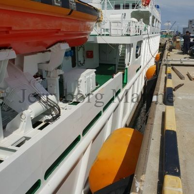 Poliuretano Marine Floating Foam Fender With Tiro e catena