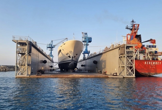 Tipo Marine Pneumatic Fender di Yokohama per protezione del bacino e della nave