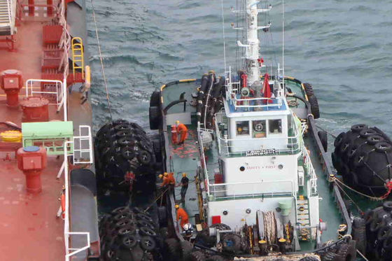 Tipo di gomma ancorare pneumatico di Yokohama della barca del cuscino ammortizzatore della barca