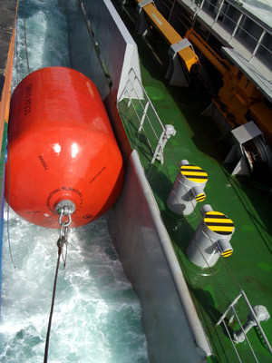 Polyurea che ricopre Marine Floating EVA Fender di caratteristica durevole all'attracco della nave e del porto