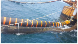 Tubo flessibile di galleggiamento di norma di .OCIMF GMPHOM 2009 con un'estremità di rinforzo per il gas naturale del combustibile liquido