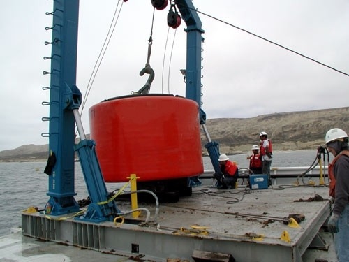 PVC EVA Mooring Buoys del PE di galleggiamento offshore delle miodesopsie cilindriche dell'ancora