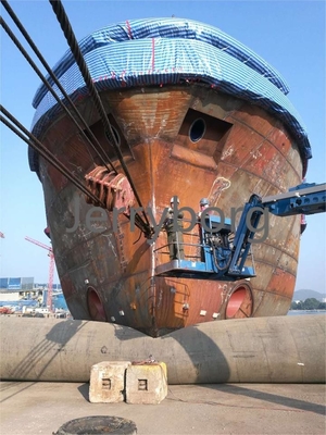 Airbag di sollevamento per navi ad alta galleggiamento per container