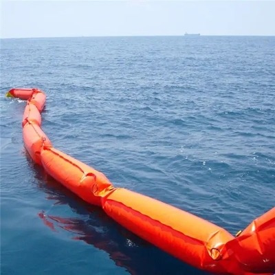 Boom di contenimento dell'olio di gomma di schiuma di barriera galleggiante in PVC
