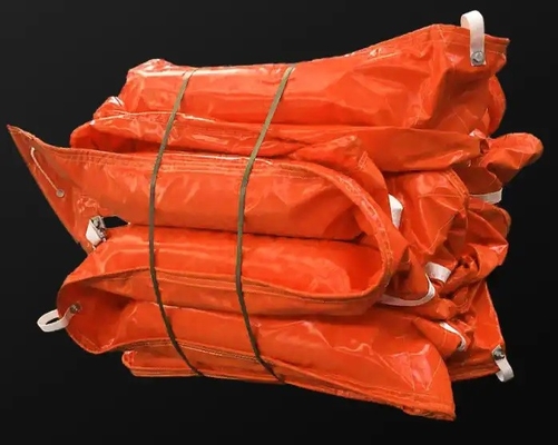 Boom di contenimento dell'olio di gomma di schiuma di barriera galleggiante in PVC