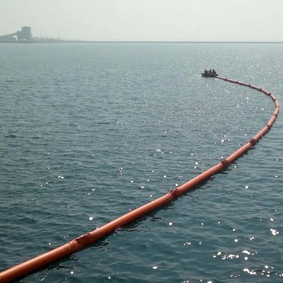 Boom di contenimento dell'olio di gomma di schiuma di barriera galleggiante in PVC