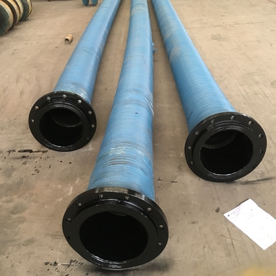 Tubo di gomma 6 pollici tubo ondulato 24&quot; tubo di olio galleggiante tubo di gomma di dragaggio per marina
