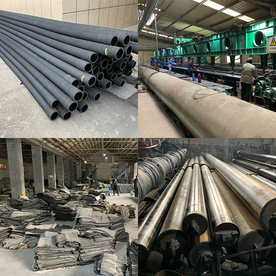 Scarico flessibile dell'olio del fango della sabbia della chiatta del capezzolo di Marine Floating Hose Manufacturers Flange