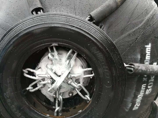CCS certificato gonfiabile galleggiante nero colore materiale di gomma pneumatica Yokohama Fender