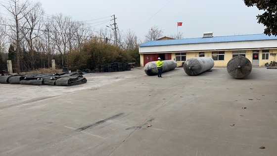 Airbag di gomma marino resistente per il lancio