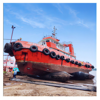 Lancio navale Airbag sollevamento Airbag marino Dock galleggiante Pontoon gonfiabili