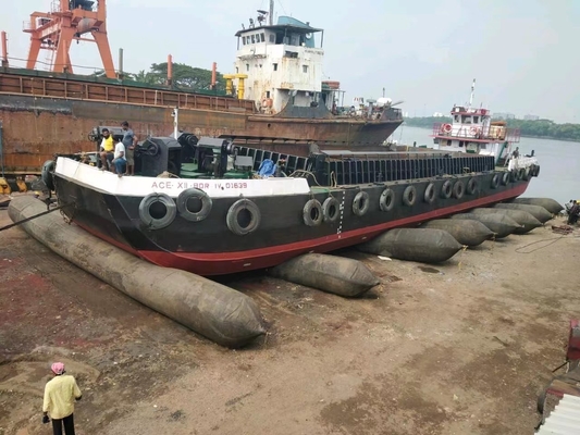 Airbag gonfiabile per palloni d'aria per il lancio della nave