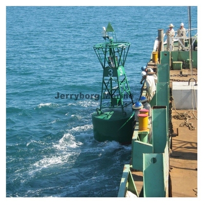 Boia di acciaio offshore per la navigazione con luce solare