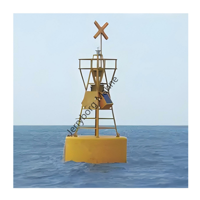 Boia di acciaio offshore per la navigazione con luce solare