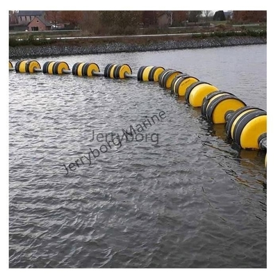 barriera galleggiante a sfera di plastica