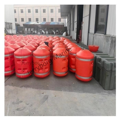 Barriere di sicurezza galleggianti in LLDPE in plastica Pontoon galleggiante tubolare