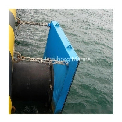 Super Cell Rubber Bumper Fender Dock Marine Rubber Fender con pannello anteriore