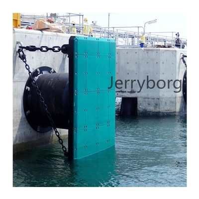Super Cell Rubber Bumper Fender Dock Marine Rubber Fender con pannello anteriore