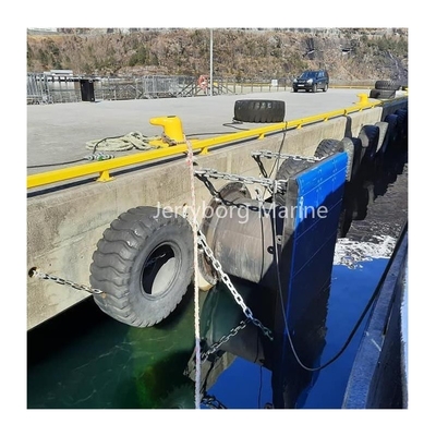 Fender di gomma marina per imbarcazioni navali