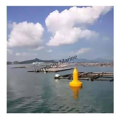 Materiale pesante Boia in LLDPE con top mark e luce solare per applicazioni industriali marine