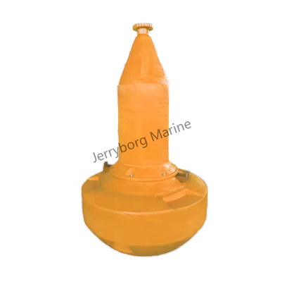 Boia galleggiante in LLDPE a basso costo di manutenzione per sistemi di navigazione e avvertimento in mare/offshore/fiume