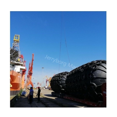 Fender di tipo Yokohama certificato ISO9001 per l'attracco e la protezione delle navi