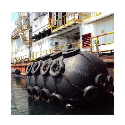 Fender pneumatico certificato ISO17357 per la protezione dei porti e delle navi