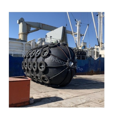 Fender pneumatico certificato ISO17357 per la protezione dei porti e delle navi