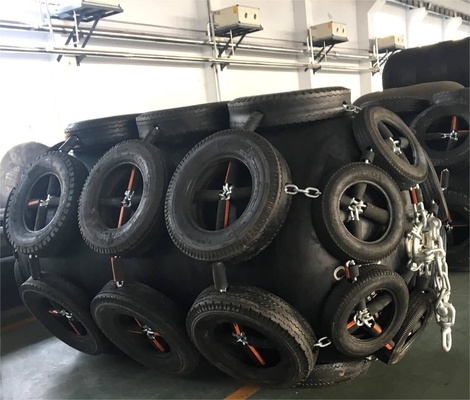 Parasole di gomma pneumatica per la protezione da nave a nave - certificato CCS/BV