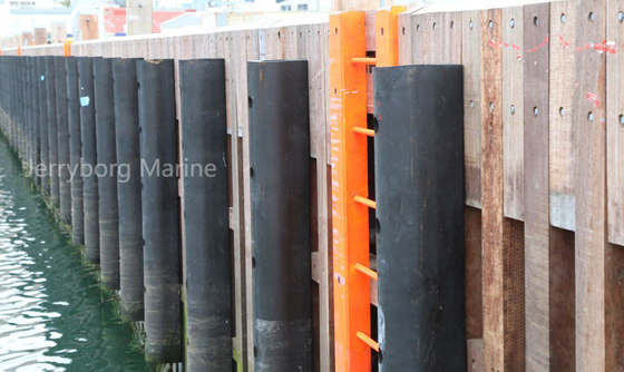 Fender in gomma resistenti alle intemperie di tipo D per porti e terminali