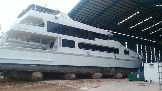 Airbag di lancio della barca dell'ente cilindrico di capacità di Marine Rubber Airbag Big Carrying