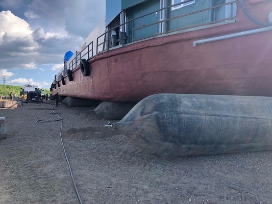 Borse di galleggiamento di lancio di Marine Airbag Natural Rubber Roller della nave 1.5m*15m