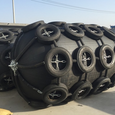 Marine Inflatable Yokohama Pneumatic Fender con la catena e Tiro