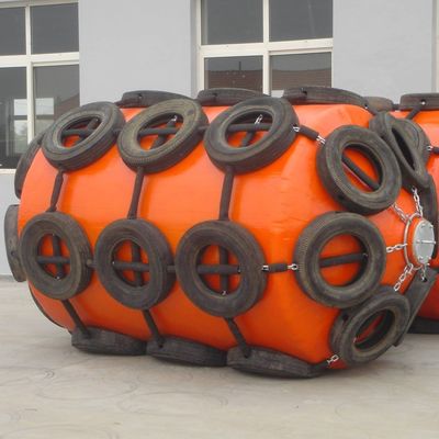 Rete della gomma di Marine Floating Colorful Bumper Polyurethane EVA Marine Fender With Chain And