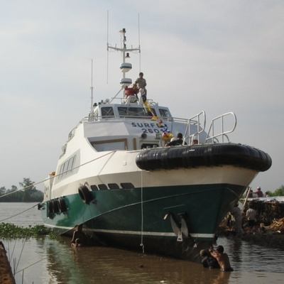 Cuscino ammortizzatore utile della schiuma di Workboat per la nave Marine Polyurethane Fender