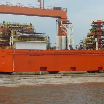 Nave di galleggiamento durevole che lancia Marine Rubber Airbag