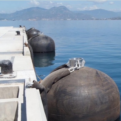 cuscini ammortizzatori di gomma naturali della nave di 2.5m*5.5m Marine Durable Hydro Pneumatic Fender
