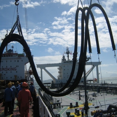 OCIMF Marine Oil Hose With Flange di galleggiamento di gomma naturale