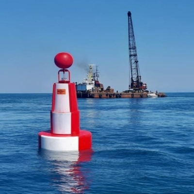 Polietilene resistente agli urti che fa galleggiare Marine Marker Buoy