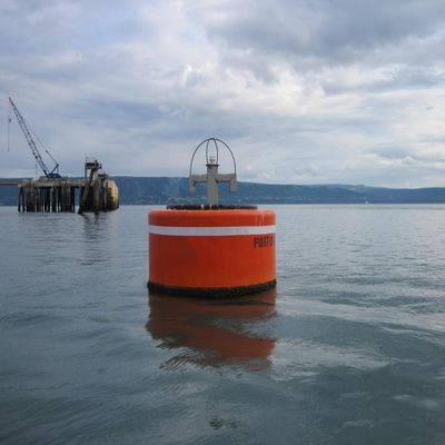 Alta galleggiabilità sicura di plastica Marine Floating Yellow Floating Buoy