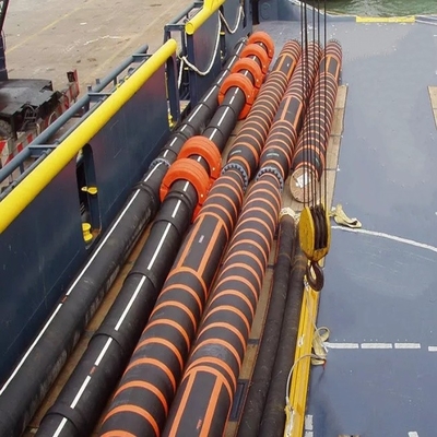 diametro Marine Floating Rubber Oil Hose di 12.0m 300mm