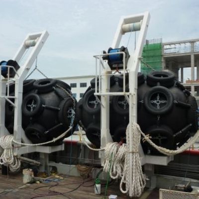 Cuscino ammortizzatore di gomma di CSS GL Yokohama per il paraurti ancorante resistente di evitare di collisione