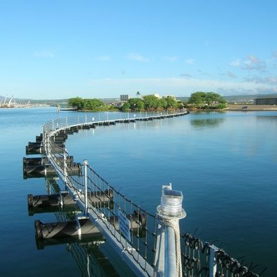 PSB600 che fa galleggiare la barriera di sicurezza marittima per la difesa della marina